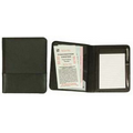 Black Leatherette/ Nylon Deluxe CD Visor Organizer